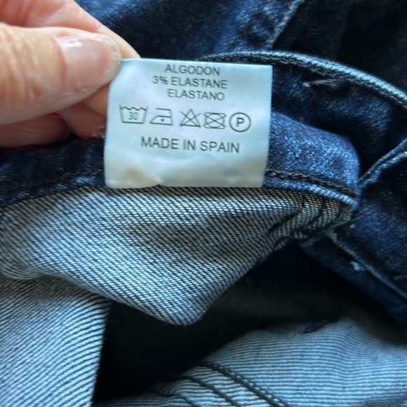 Anthro VILAGALLO Lexi Jean Flare Effect Front Pockets Button Fly Sz 34 US 0 NEW - Picture 10 of 16